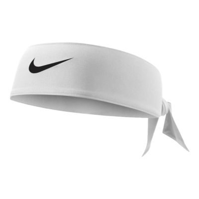 Nike Dri-FIT Head Tie 3.0 - White/Black 