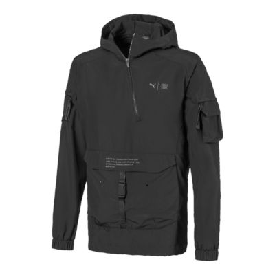 puma packable hooded jacket