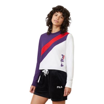 fila crop top long sleeve