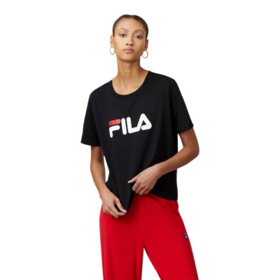 black fila t shirt women's