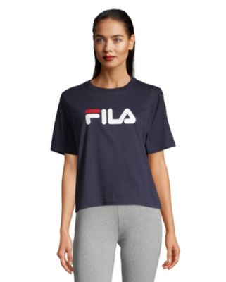 fila shirt womens grey