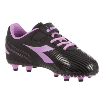 girls soccer cleats black
