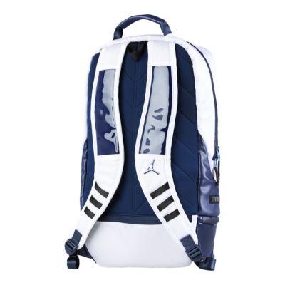 jordan backpack blue and white