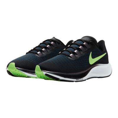 nike blue and green running shoes