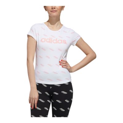 adidas printed t shirt women's