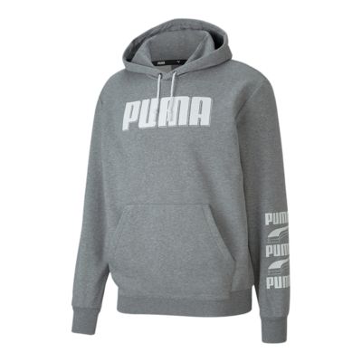 grey puma hoodie