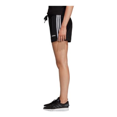 adidas shorts womens 3 stripe