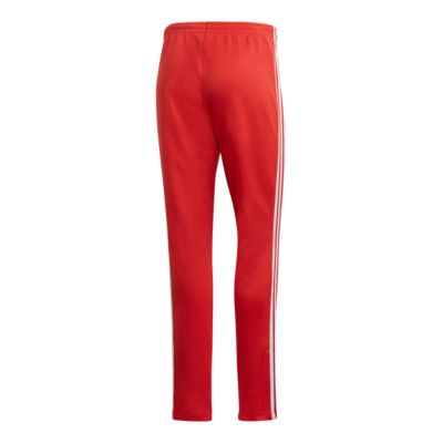 superstar track pants red