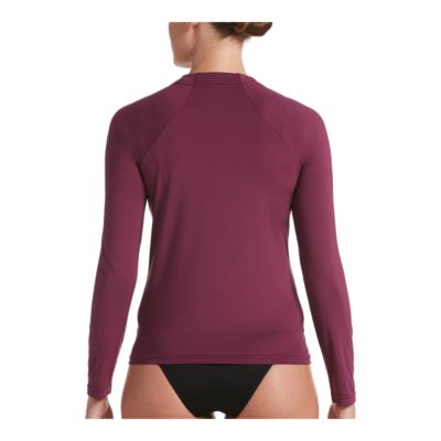 nike women's rash guard