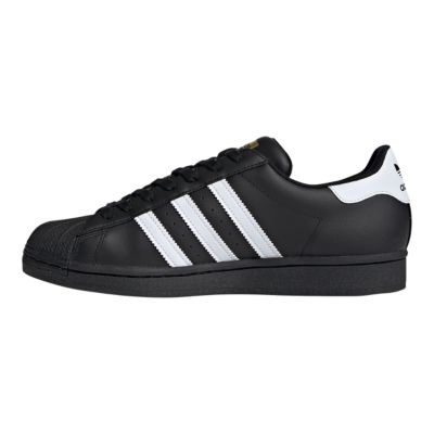 adidas superstar shoes black and white
