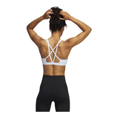 adidas strappy sports bra