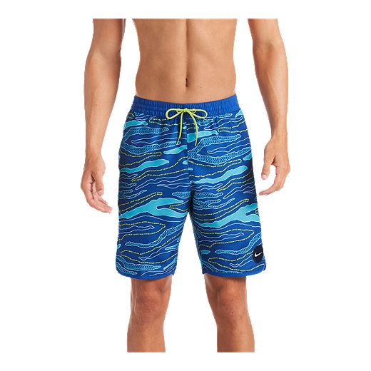 Nike Men's Just Do It Camo Diverge 9 Inch Volley Shorts