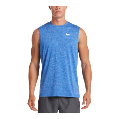 nike sleeveless swim shirt