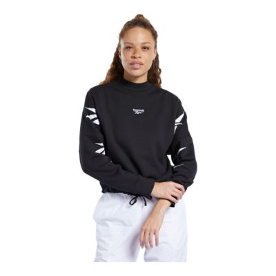 Reebok Women's Classics Crop Sweatshirt 