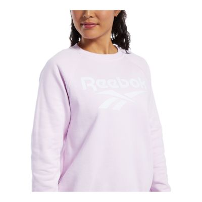 pink reebok sweatshirt