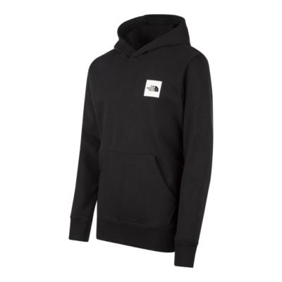 boys black north face hoodie