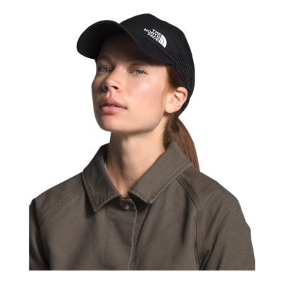 black north face hat womens