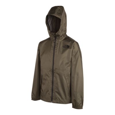 north face long raincoat