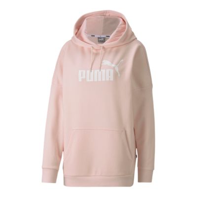 light pink puma hoodie