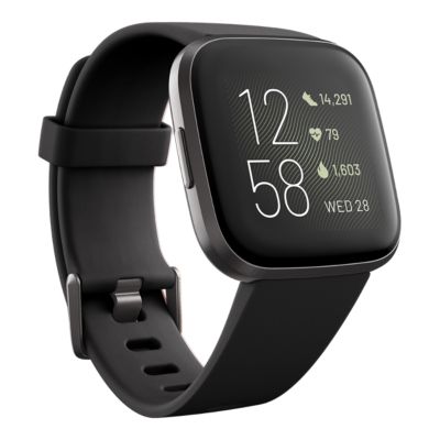 Fitbit Versa 2 Smartwatch - Carbon 