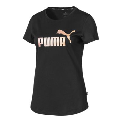 black and rose gold puma shirt