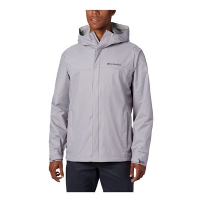 columbia grey rain jacket