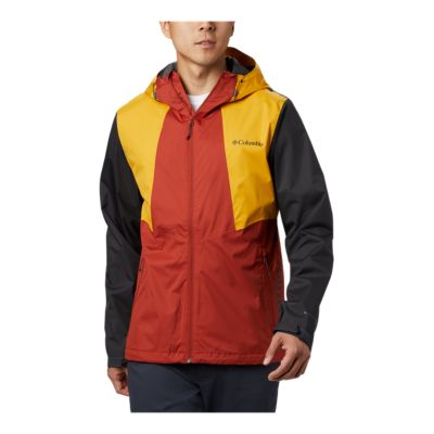 columbia men's huntsville peak insulated rain jacket