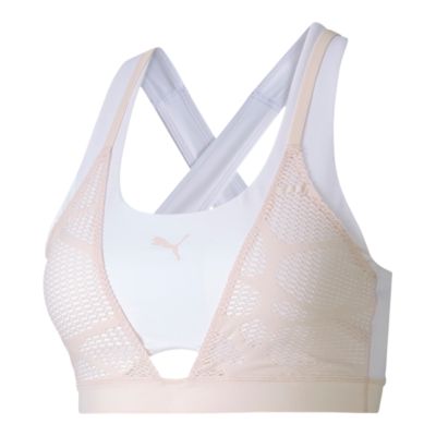 puma strappy sports bra