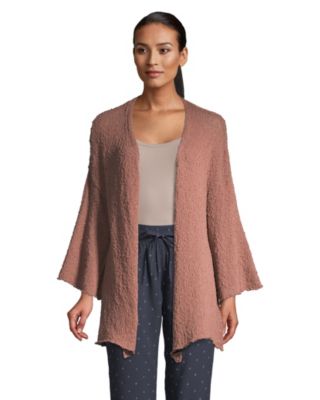 wide sleeve cardigan sweater