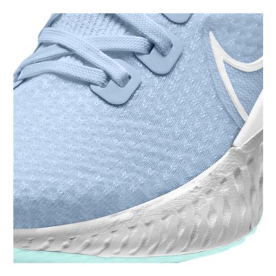 nike react infinity run flyknit hydrogen blue