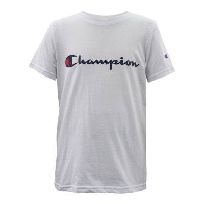 boys black champion shirt