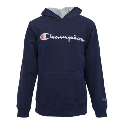 boys blue champion hoodie