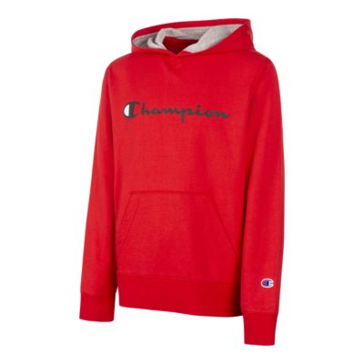 champion signature logo hoodie