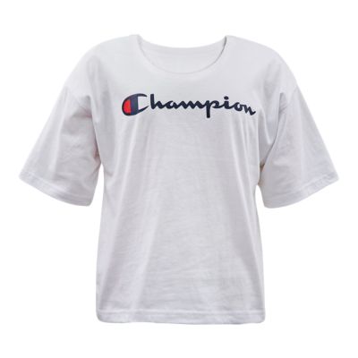 white champion shirt girls