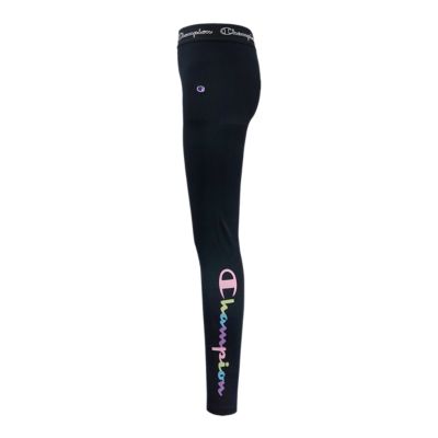 champion logo leggings