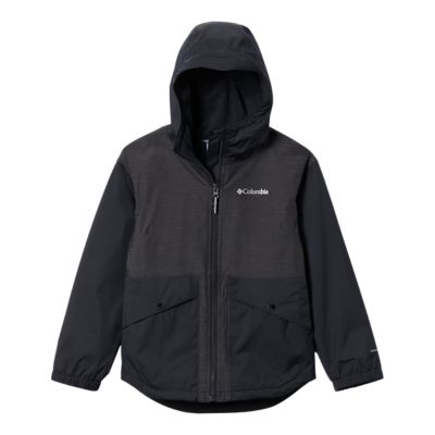 girls black columbia jacket