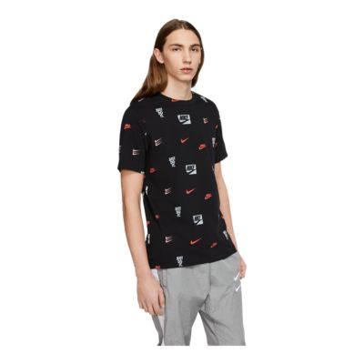 nike all over print t shirt