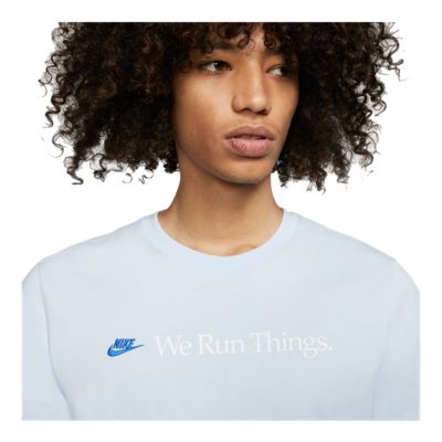 nike we run things t shirt