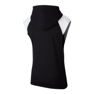 nike men's project x dry sleeveless hoodie