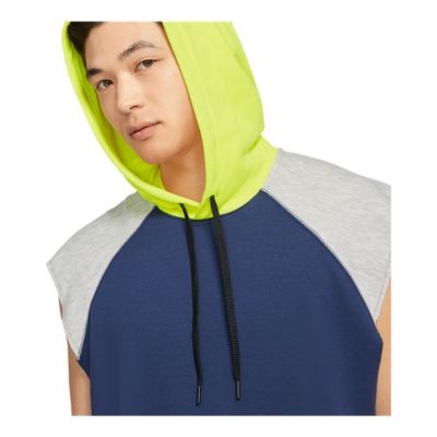 nike men's project x dry sleeveless hoodie