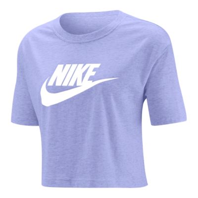 nike women's essential futura crop top