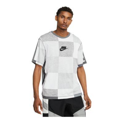 checkered nike shirt