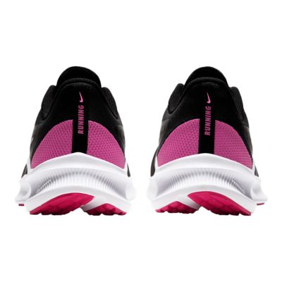 womens nike shoes pink and black