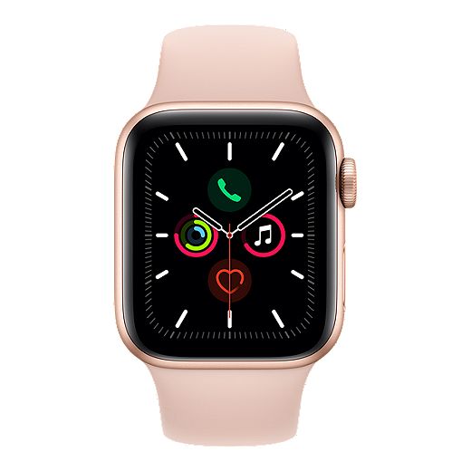 Apple Watch Series 5 GPS 40MM - Gold/Pink Sport Band | Sport Chek