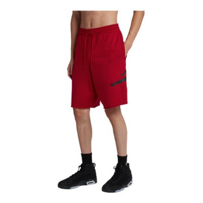 jumpman fleece shorts