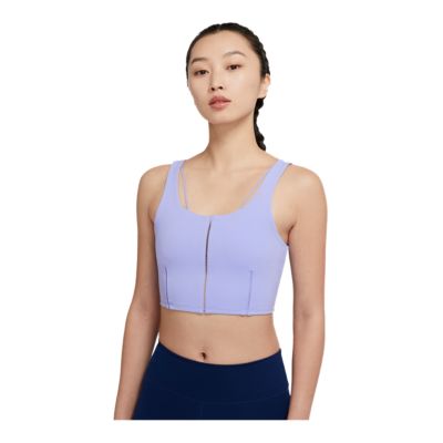 nike women's yoga luxe henley tank