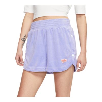 nike sportswear retro terry shorts