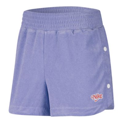 retro terry shorts