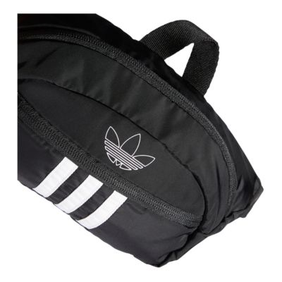 adidas national black waist pack