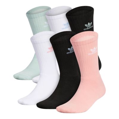 trefoil crew socks 6 pairs